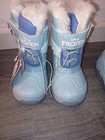Frozen Toddler Girls Faux Fur Winter Boots Toddler Size 6