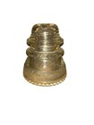 Hemingray  42 Clear Glass Insulator Made In Usa