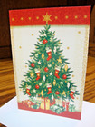 Christmas Greeting Cards  6    Envelopes Happy Holiddays To You  your Family K23