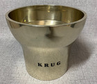 Vtg 1990 s Krug Champagne Single Bottle Size Ice Bucket Original Pewter Euc Rare
