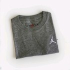 Nike Air Jordan Jumpman Embroidered Logo T-shirt Kids Size Xs Gray