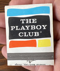 Vintage Mcm The Playboy Club Matchbook Unstruck Universal Match Corp Chicago