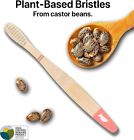 Sea Turtle Plant-based Bristles Soft Bamboo Toothbrushes For Kids  10 Pack 