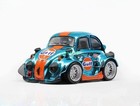 Bn Dk 1 64 Plating Blue Beetle Widebody Cute Q Sports Model Diecast Metal Car