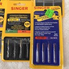 Large Vintage Singer Sewing Machine Needles Lot  60 Total Many New Old Stock