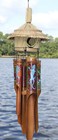 Geckos- Handpainted Bamboo Wind Chimes Or Bird House garden Decor gift  G-117