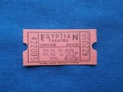 Vintage Egyptian Theatre 20   30 Cent Tickets Lot  drive-in Movie cinema  Oregon