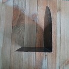 Vintage Japanese Black Classic Metal Bookends Set Of 2