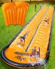 22ft Extra Long Water Slide For Kids   Adults  Inflatable Backyard Fun With Pool