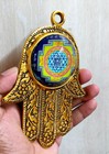 Shri Yantra Chakra Wall Hanging For Positive Aura Energy In Home Blessed