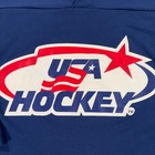 Vintage Usa Hockey Jersey Adult Small S Blue Red White Logo 90s Y2k Spellout