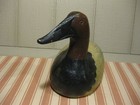  Large Impressive Mike Borrett Canvasback Duck Decoy 