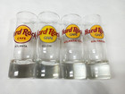 Hard Rock Cafe 4   Cordial Glasses  cities  Lot Of 4 Total