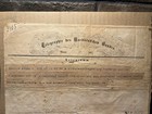 1889 Hughes Telegram W  Mortgage Extract-bismarck Berlin Silver   Prussian Guard