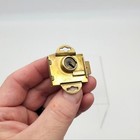 Eagle Mailbox Lock 2616 Brass Max 1 4  Rear Mount 1-3 8  Center Mount 3 16  Bolt
