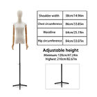 Female Mannequin Torso Dress Clothing Form Display Body Tripod Stand New