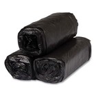 Group High-density Can Liner 24 X 33 16gal 8mic Black 50 roll 20 Rolls carton