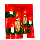 Lot 20 Gorgeous Vintage Mid Century Christmas Card Mcm 1940s 1950s 1960s Candle