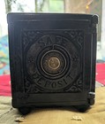 Antique 1885 Cast Iron Safe Bank Henry C Hart Detroit Mi Safe  Original Patina