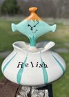 Vintage 1959 Holt Howard Relisho Pixieware Condiment Spoon Jar Bowl Kitsch Mcm