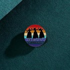 Hamilton Broadway Musical Theater Alexander Sisters Gay Lgbtq Pride Rainbow Pin