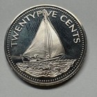 1974 Bahamas 25 Cents - Coin  c-051