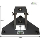 Domi Pool Fence Drill Guide With Bubble Level  Adjustable Tilt Angle