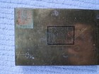 Vintage Little Chancellor Chaps Cigar Tin  Advertising   Clarksville Tennessee 