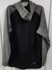 Adidas Climawarm Hoodie Mens Xl Extra Large Black Gray Gym  Pullover