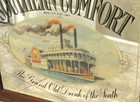 Vtg Southern Comfort Mirror Bar Sign Riverboat Grand Drink Of The South 30 x 26 