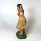 Dancing Hula Girl Nodder Aloha Chalkware Hawaiian Dashboard Souvenir 1950s Japan