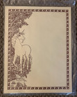 Lot Of Vintage 70s Linda Ware Fantasy Stationary Unicorn Fairies Rainbow 1978 79