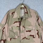 Us Military Army Jacket Medium Coat Desert Storm Camo Combat Field Ripstop