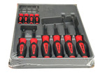 Snap On Tools New Sgdx6040br 10 Piece Red Combination Screwdriver Set Usa