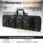 Double Rifle Case Soft Bag 32  34  36  42  46  48   51    55    Gun Case Tactical