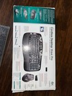 Logitech Cordless Wave Pro Keyboard   Laser Mouse Combo Mx-1100 Rechargeable