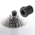 Removal Tool Rear Cassette Remover Repair Sturdy Bicycle Black Carbon Steel