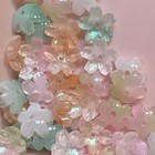 Glass Flower Bead