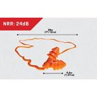 Allen Company Reusable Hearing Protection Corded Earplugs With Case  Orange 1 Ct