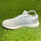 Adidas Pureboost Go Womens Size 8 5 White Gray Athletic Running Shoes Sneakers