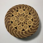 Chippewa Great Lakes Indian Basket - Black Ash - Isabelle Jackson - Honor Mi