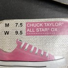  new  Unisex Converse Chuck Taylor All Star Ox Low Pink  m9007   Sz 9 5 -7 5     