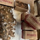 15 Lbs  pounds  95 copper Pennies 1982   Older Unsearched Bulk Collectors