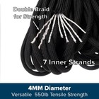 Type Iii 550 Paracord   50 Ft   100 Ft Hanks Or 250 Ft - 1000 Ft Spools