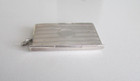 Antique Sterling Silver Large Double Stamp Holder Envelope Fob Pendant