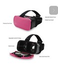 Onn Vr Virtual Reality Smartphone Headset - Brand New  Blue  Pink  White  Or Red
