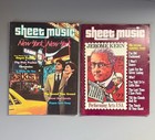 Lot Of 20 Issues Sheet Music Magazines Vintage 1986-1989 Piano Guitar Organ