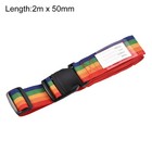 Luggage Strap Suitcase Belt With Buckle 2mx5cm Travel Bag Packing  Multi Color