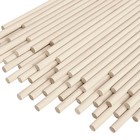 Pennsylvania Woodworks Maple Wooden Dowel Rods - Solid Hardwood Sticks For Cr   