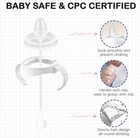 Sippy Cup Conversion Kit For Philips Avent Natural Baby Set Of 3  Spout 